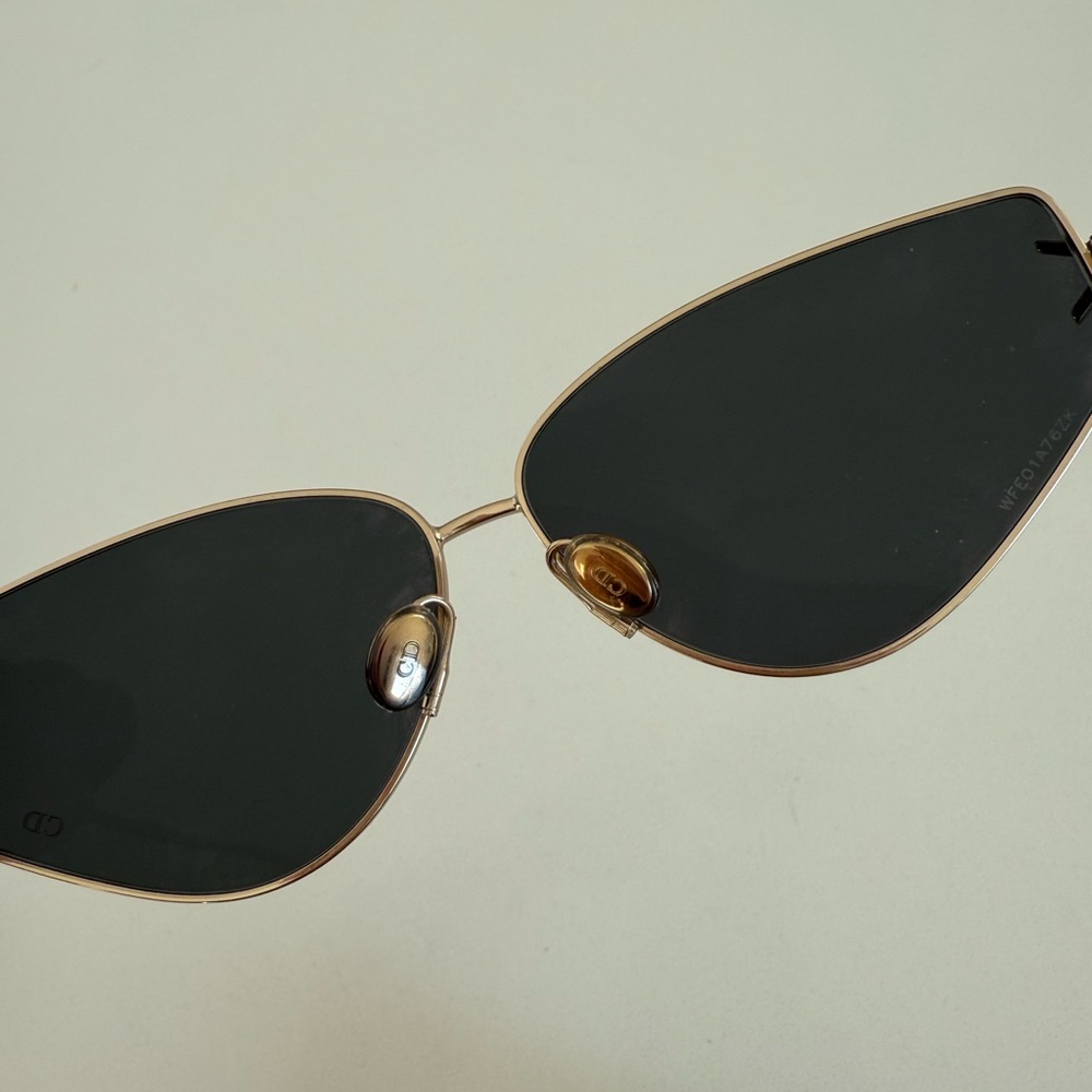 Dior Black and Gold Sunglasses - Picture 5 of 5